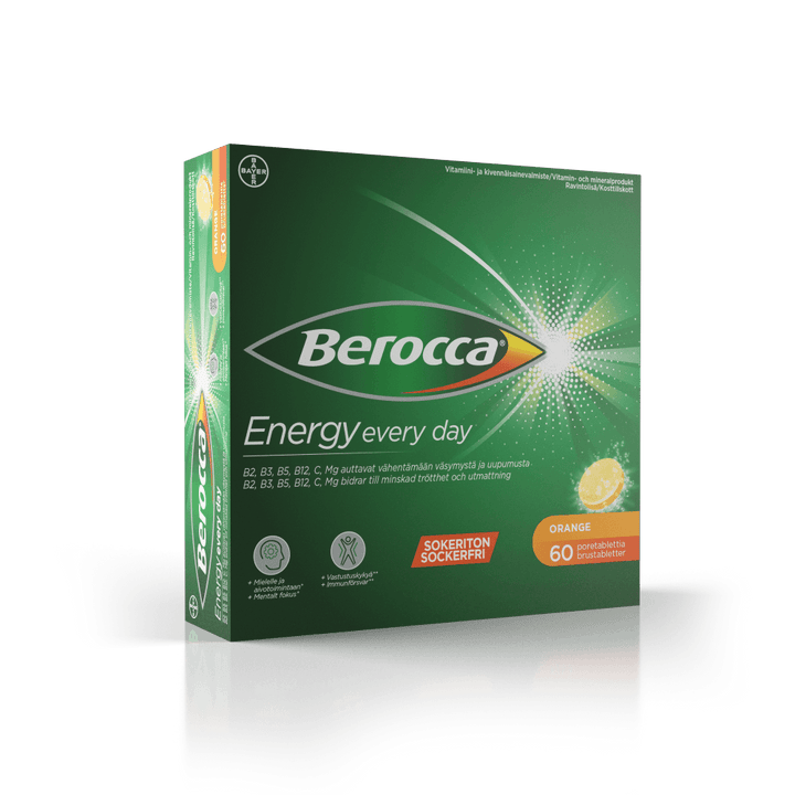 Berocca Energy Orange - Apteekki 360 Helsinki - Verkkoapteekki