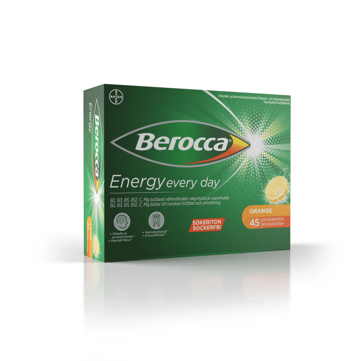 Berocca Energy Orange - Apteekki 360 Helsinki - Verkkoapteekki