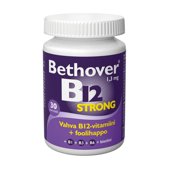 Bethover Strong B12 Mansikka - Apteekki 360 Helsinki - Verkkoapteekki