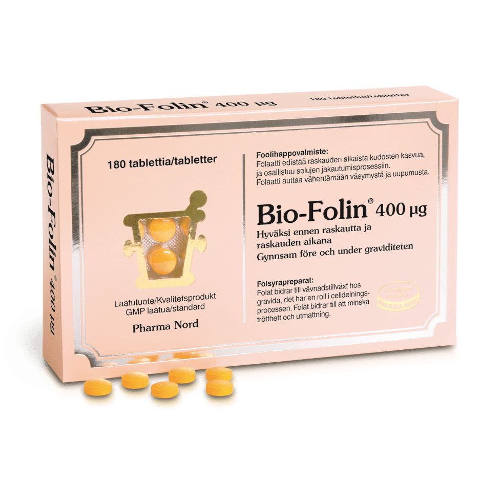 Bio-Folin 400 Mikrog - Apteekki 360 Helsinki - Verkkoapteekki