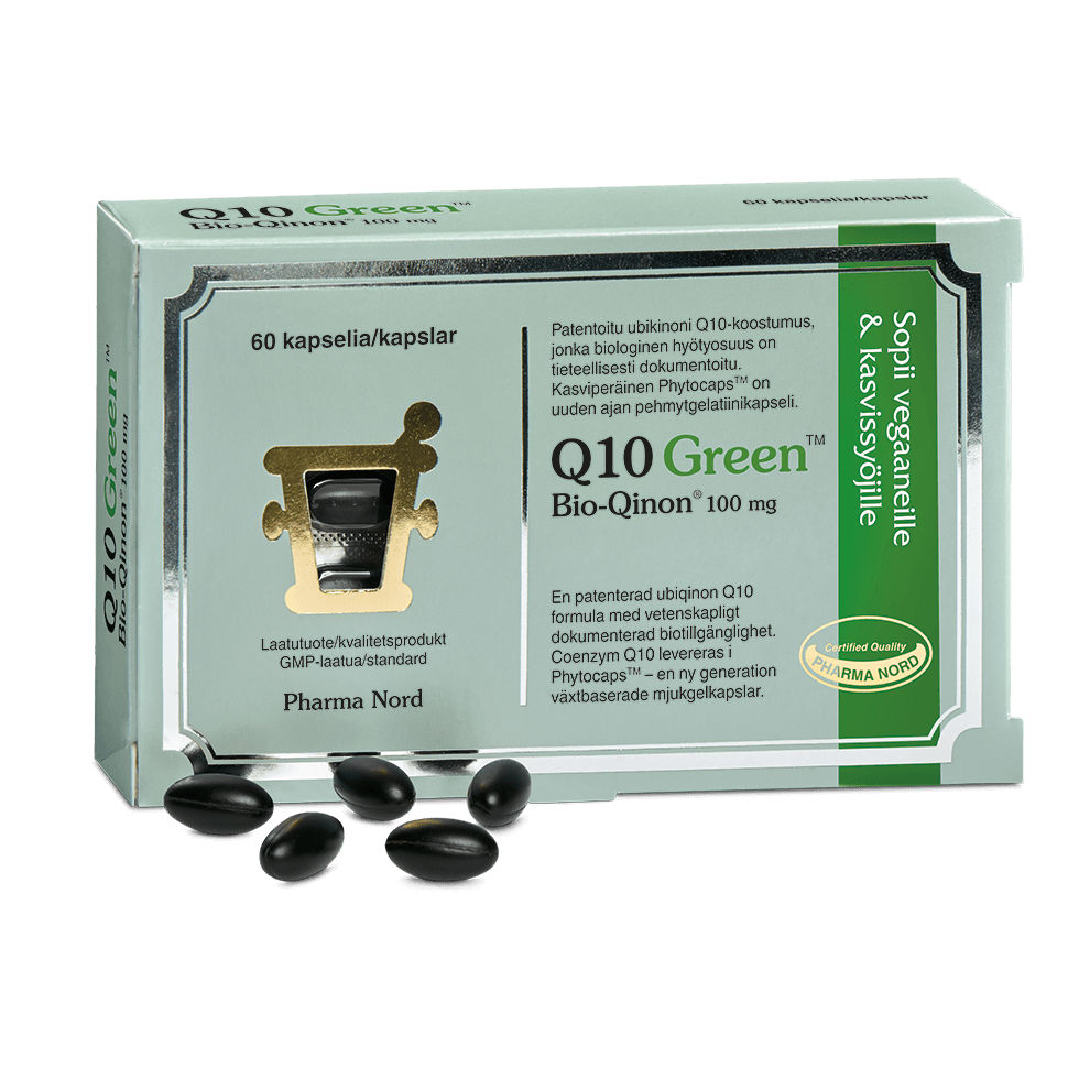 Bio-Qinon Q10 Green 100Mg - Apteekki 360 Helsinki - Verkkoapteekki