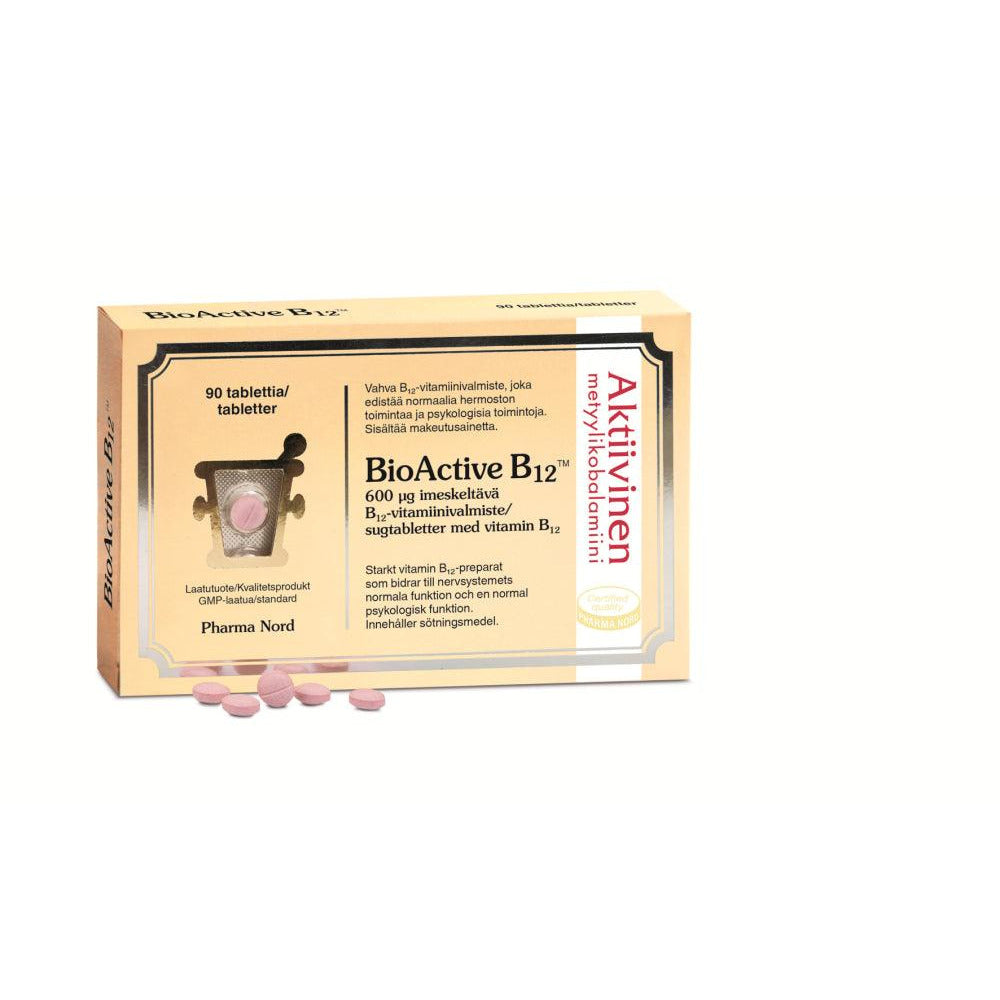 Bioactive B12 600 Mikrog - Apteekki 360 Helsinki - Verkkoapteekki