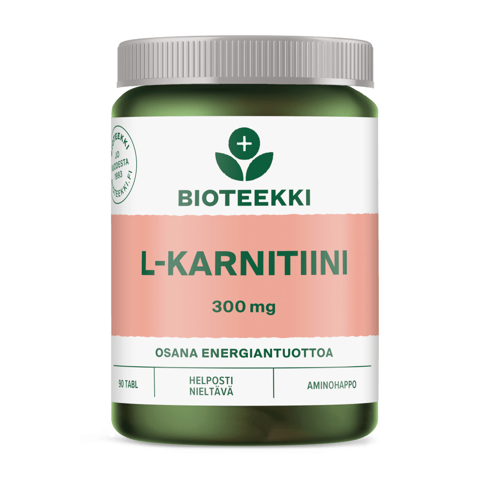 Bioteekki L-Karnitiini - Apteekki 360 Helsinki - Verkkoapteekki