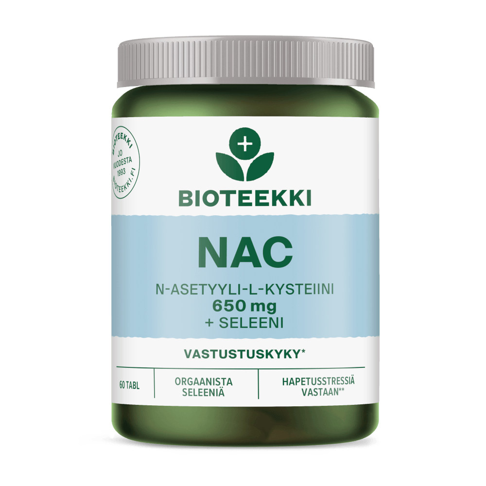 Bioteekki Nac + Seleeni - Apteekki 360 Helsinki - Verkkoapteekki