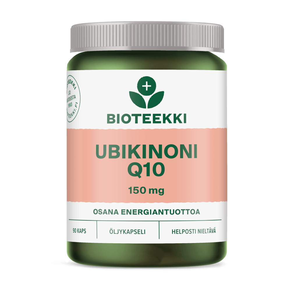 Bioteekki Ubikinoni Q10 - Apteekki 360 Helsinki - Verkkoapteekki