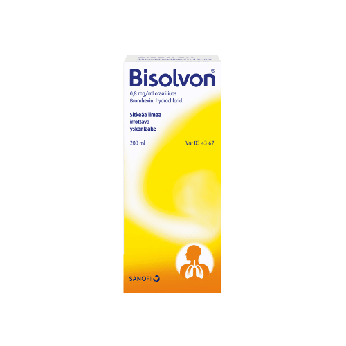 Bisolvon 0,8 Mg/Ml Oraaliliuos - Apteekki 360 Helsinki - Verkkoapteekki