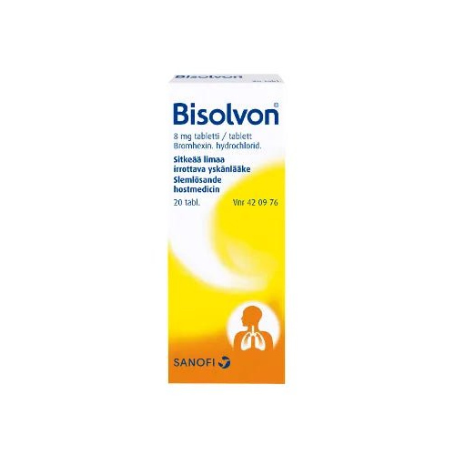 Bisolvon 8 Mg Tabl - Apteekki 360 Helsinki - Verkkoapteekki