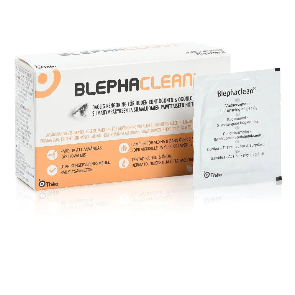 Blephaclean Puhdistuspyyhe - Apteekki 360 Helsinki - Verkkoapteekki