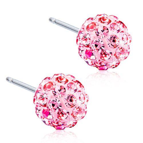 Blomdahl Crystal Ball 6Mm Light Rose - Korvakoru - Apteekki 360 Helsinki - Verkkoapteekki