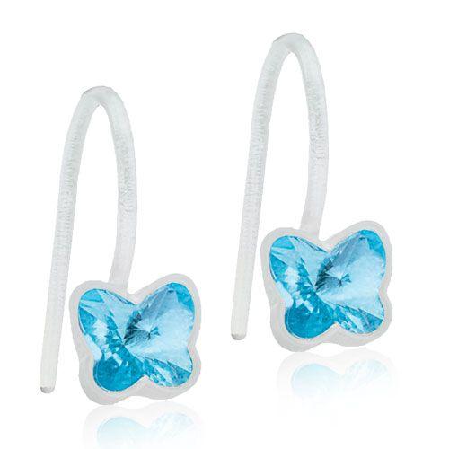 Blomdahl Pend. Fixed Butterfly 5Mm Aquamarine - Korvakoru - Apteekki 360 Helsinki - Verkkoapteekki