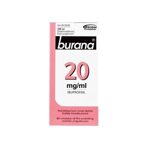 Burana 20 Mg/Ml Oraalisuspensio, 100 Ml Ja 200 Ml - Apteekki 360 Helsinki - Verkkoapteekki