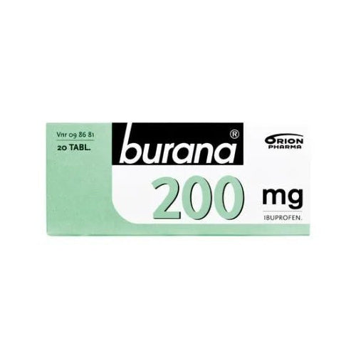 Burana 200 Mg Kalvopäällysteinen Tabletti, 20 Fol, 30 Fol Ja 50 Fol - Apteekki 360 Helsinki - Verkkoapteekki