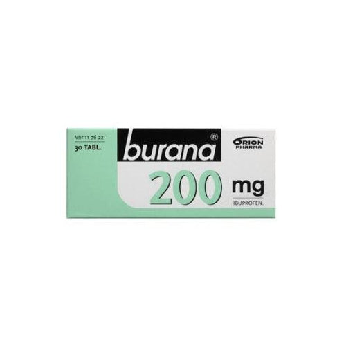 Burana 200 Mg Kalvopäällysteinen Tabletti, 20 Fol, 30 Fol Ja 50 Fol - Apteekki 360 Helsinki - Verkkoapteekki