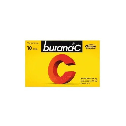 Burana-C 300 Mg/400 Mg Tabl, Kalvopääll - Apteekki 360 Helsinki - Verkkoapteekki