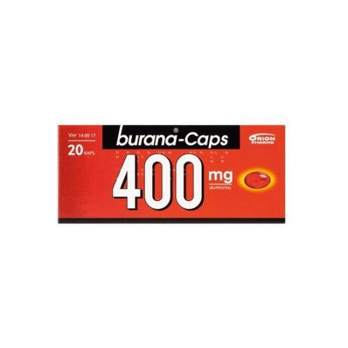 Burana-Caps 400 Mg Kaps, Pehmeä - Apteekki 360 Helsinki - Verkkoapteekki