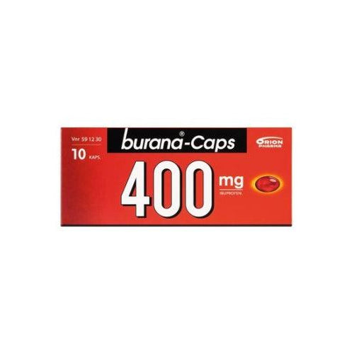 Burana-Caps 400 Mg Kaps, Pehmeä - Apteekki 360 Helsinki - Verkkoapteekki