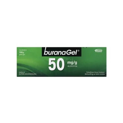 Buranagel 50 Mg/G Geeli - Apteekki 360 Helsinki - Verkkoapteekki
