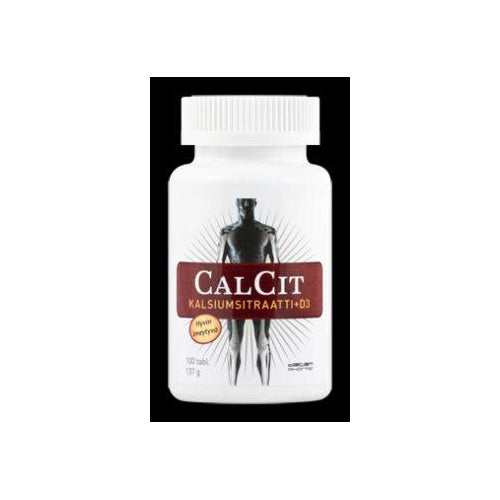 Calcit Kalsiumsitraatti + D3-Vitamiini - Apteekki 360 Helsinki - Verkkoapteekki