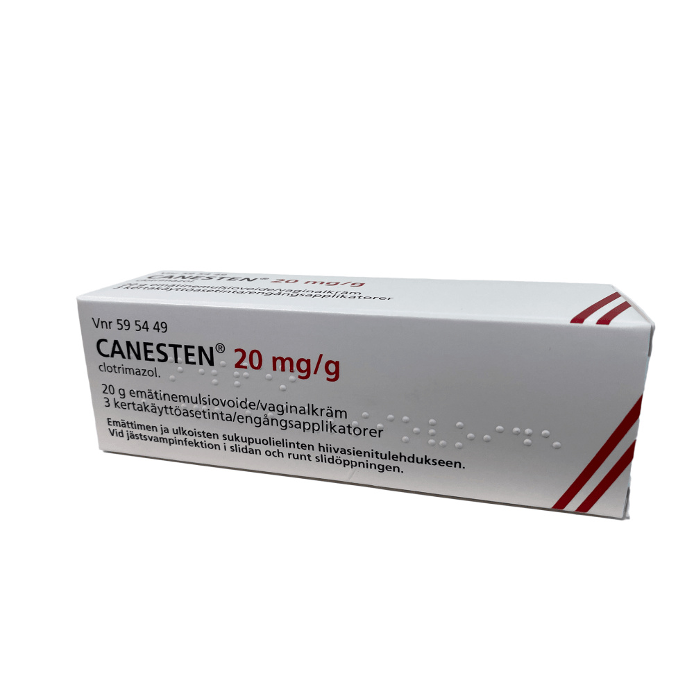 Canesten 20 Mg/G Emätinemulsiovoide 3 Asetinta - Apteekki 360 Helsinki - Verkkoapteekki