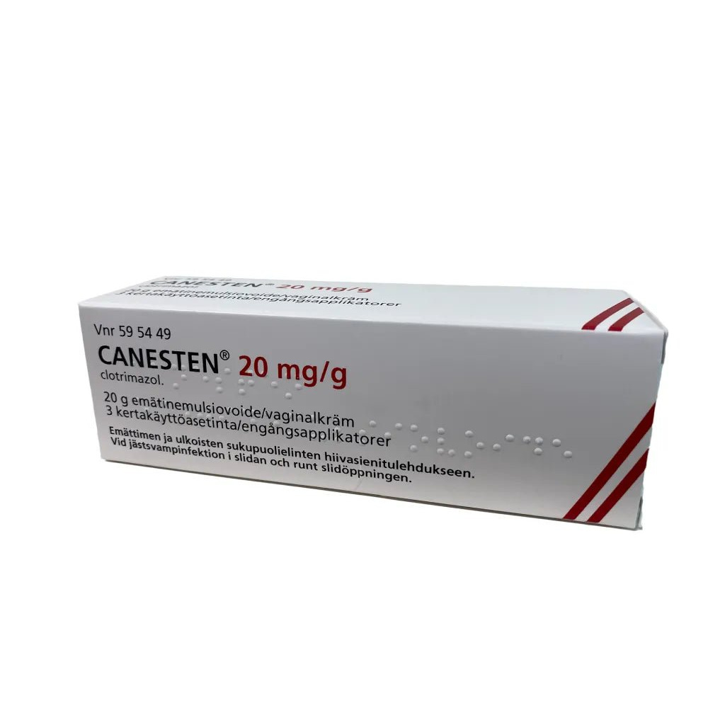 Canesten 20 Mg/G Emätinemulsiovoide 3 Asetinta - Apteekki 360 Helsinki - Verkkoapteekki