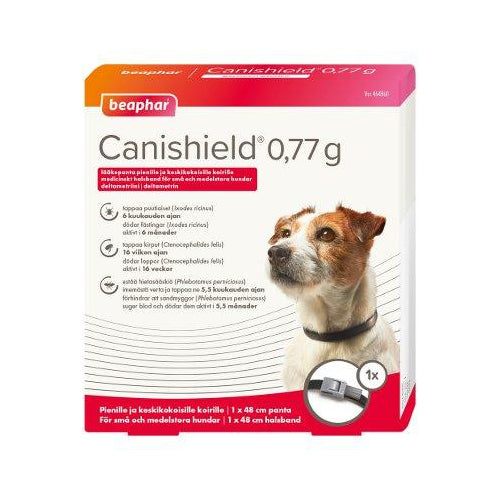 Canishield 0,77 G Lääkepanta Pienille Ja Keskikokoisille Koirille, 48 Cm - Apteekki 360 Helsinki - Verkkoapteekki