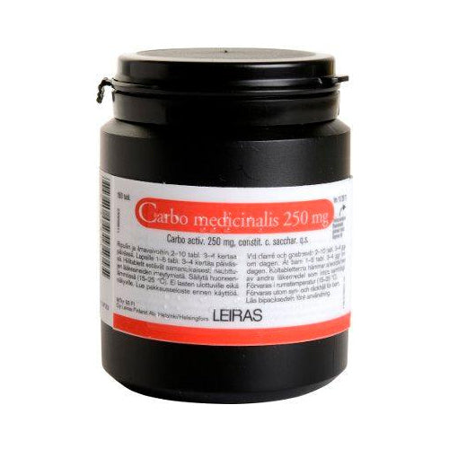 Carbo Medicinalis 250 Mg Tabl - Apteekki 360 Helsinki - Verkkoapteekki