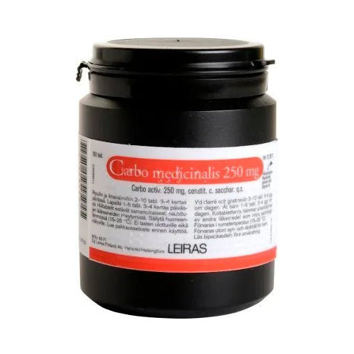 Carbo Medicinalis 250 Mg Tabl - Apteekki 360 Helsinki - Verkkoapteekki
