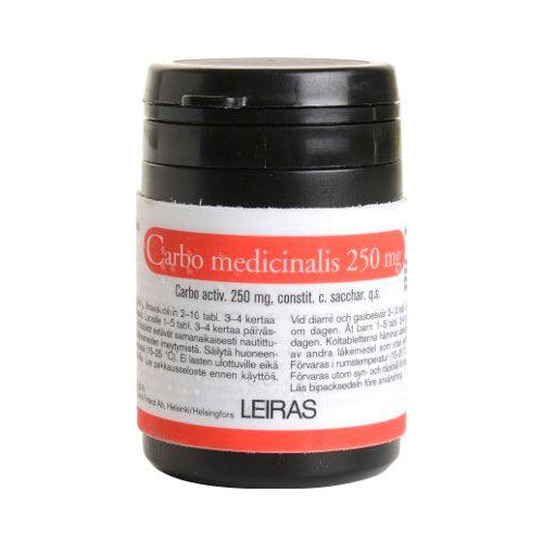 Carbo Medicinalis 250 Mg Tabl - Apteekki 360 Helsinki - Verkkoapteekki