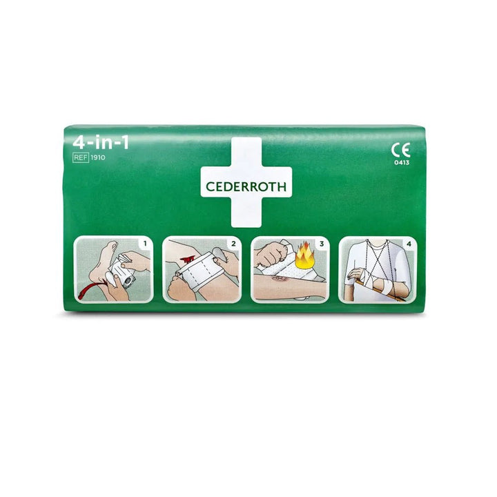 Cederroth 4-In-1 Iso Ensiapuside - Apteekki 360 Helsinki - Verkkoapteekki