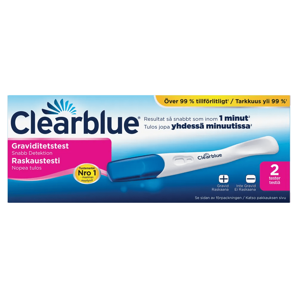 Clearblue Raskaustesti - Apteekki 360 Helsinki - Verkkoapteekki