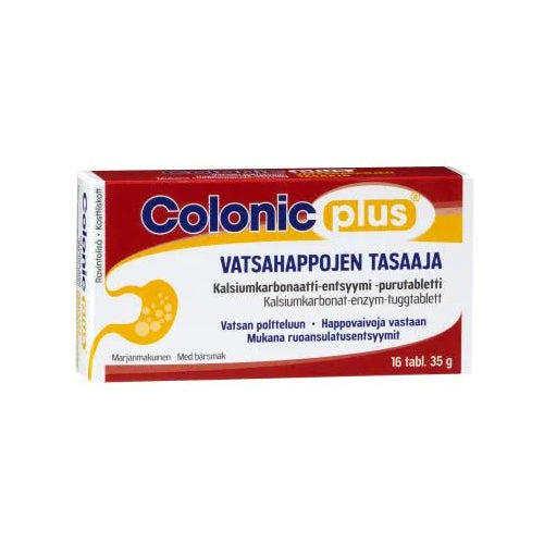 Colonic Plus Vatsahappojen Tasaaja - Apteekki 360 Helsinki - Verkkoapteekki