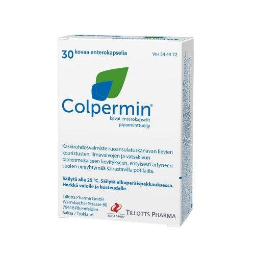 Colpermin 187 Mg Enterokaps, Kova - Apteekki 360 Helsinki - Verkkoapteekki