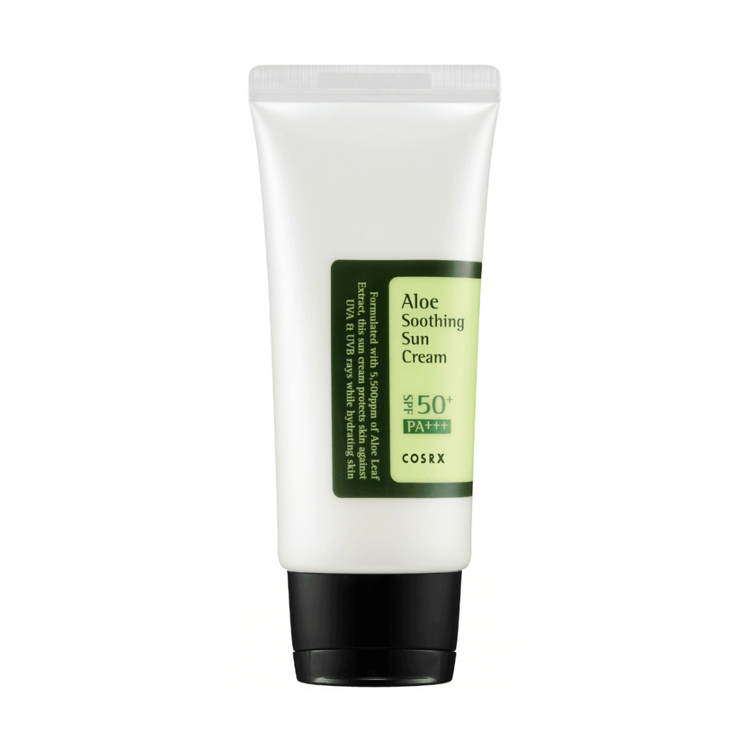 COSRX Aloe Soothing Sun Cream SPF50+ 50 ml - Apteekki 360 Helsinki - Verkkoapteekki