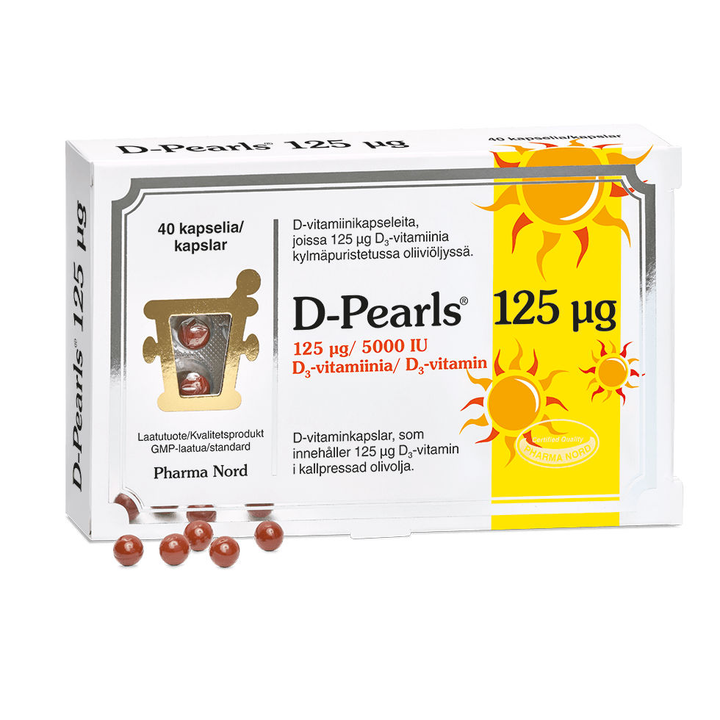 D-Pearls 125 Mikrog - Apteekki 360 Helsinki - Verkkoapteekki