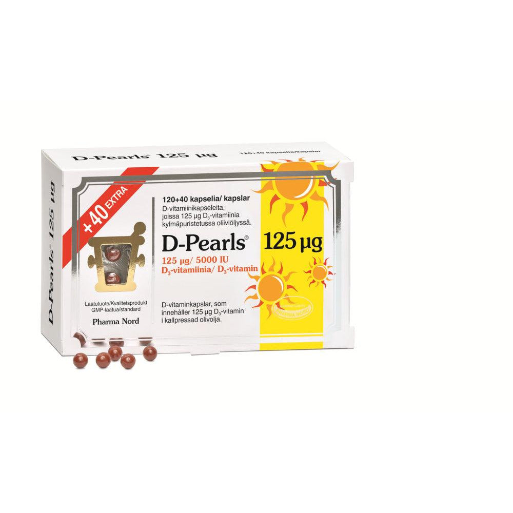 D-Pearls 125 Mikrog - Apteekki 360 Helsinki - Verkkoapteekki