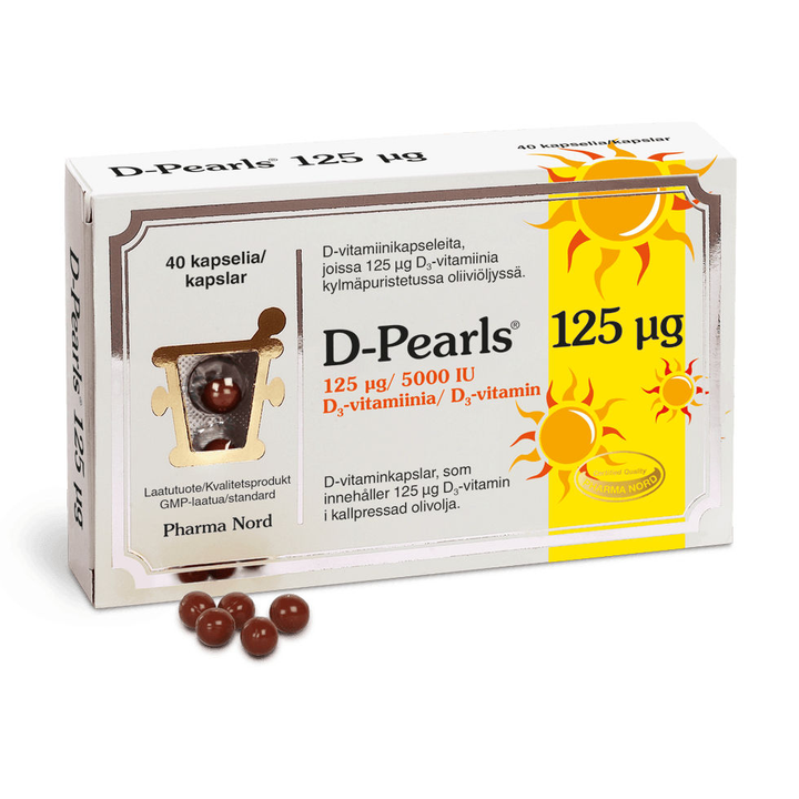 D-Pearls 125 Mikrog - Apteekki 360 Helsinki - Verkkoapteekki
