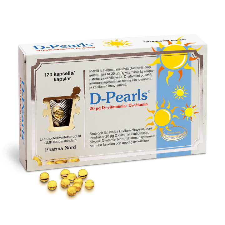 D-Pearls 20 Mikrog - Apteekki 360 Helsinki - Verkkoapteekki