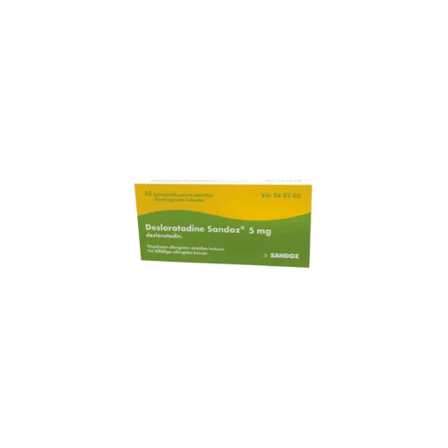 Desloratadine Sandoz 5 Mg Tabl, Kalvopääll - Apteekki 360 Helsinki - Verkkoapteekki