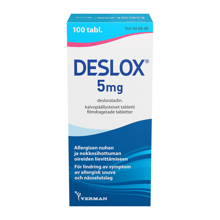 Deslox 5 Mg Tabl, Kalvopääll - Apteekki 360 Helsinki - Verkkoapteekki