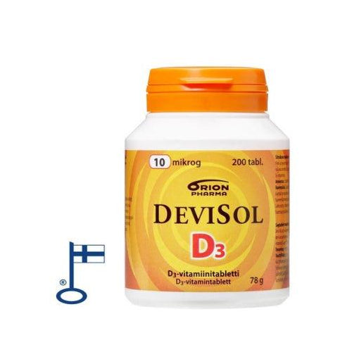 DeviSol 10 mcg - D-vitamiini - Apteekki 360 Helsinki - Verkkoapteekki