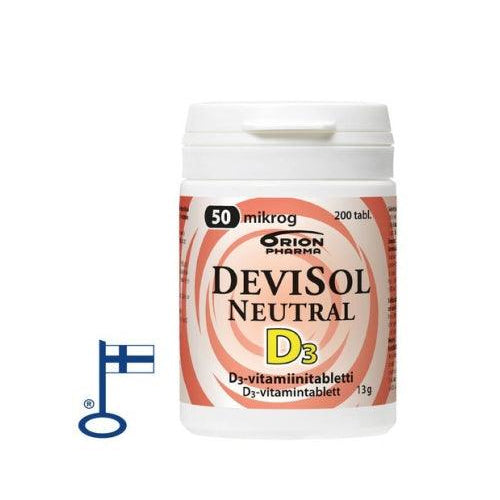 DeviSol Neutral 50 mcg - D-vitamiini - Apteekki 360 Helsinki - Verkkoapteekki