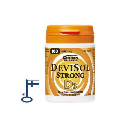DeviSol Strong 100 mcg - D-vitamiini - Apteekki 360 Helsinki - Verkkoapteekki