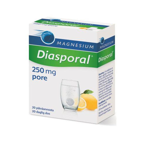 Diasporal Magnesium 250 Aktiv - Apteekki 360 Helsinki - Verkkoapteekki