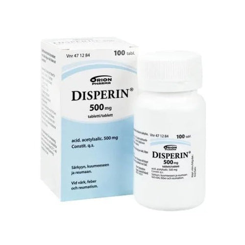 Disperin 500 Mg Tabl - Apteekki 360 Helsinki - Verkkoapteekki