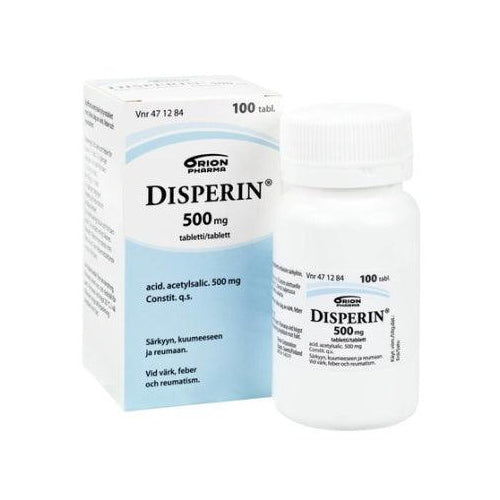 Disperin 500 Mg Tabl - Apteekki 360 Helsinki - Verkkoapteekki