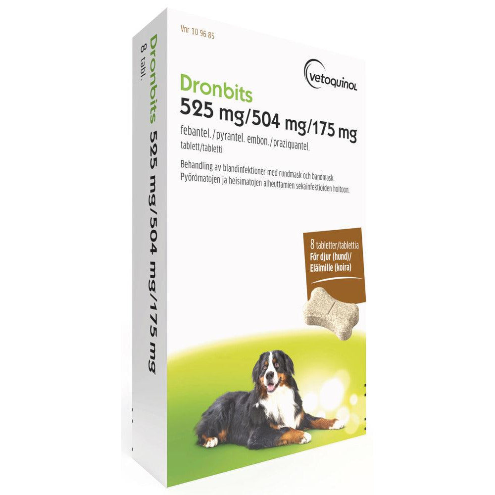 Dronbits 175 Mg/504 Mg/525 Mg Vet Tabl - Apteekki 360 Helsinki - Verkkoapteekki
