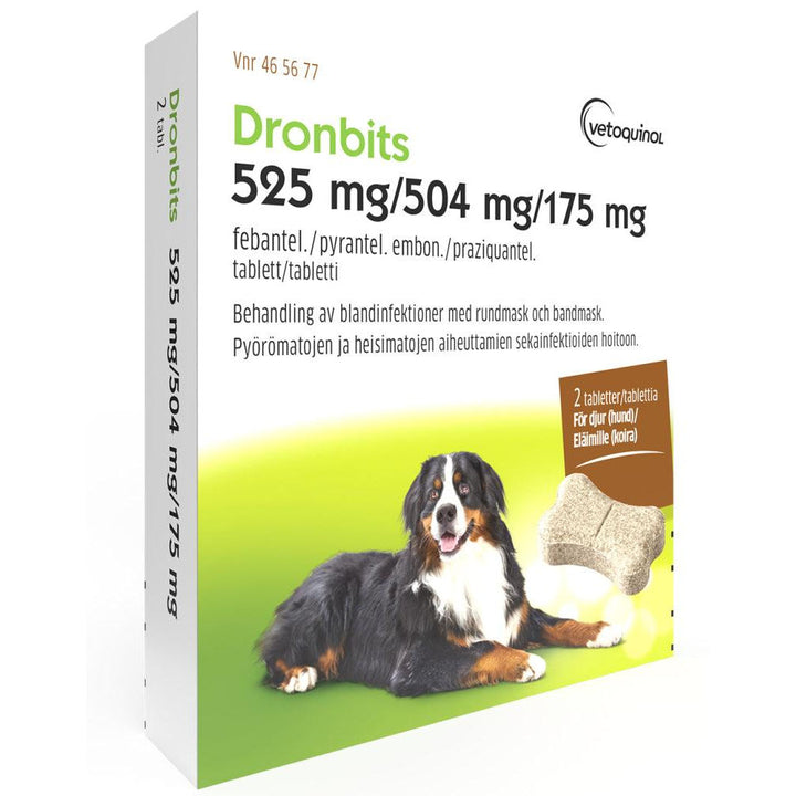 Dronbits 175 Mg/504 Mg/525 Mg Vet Tabl - Apteekki 360 Helsinki - Verkkoapteekki