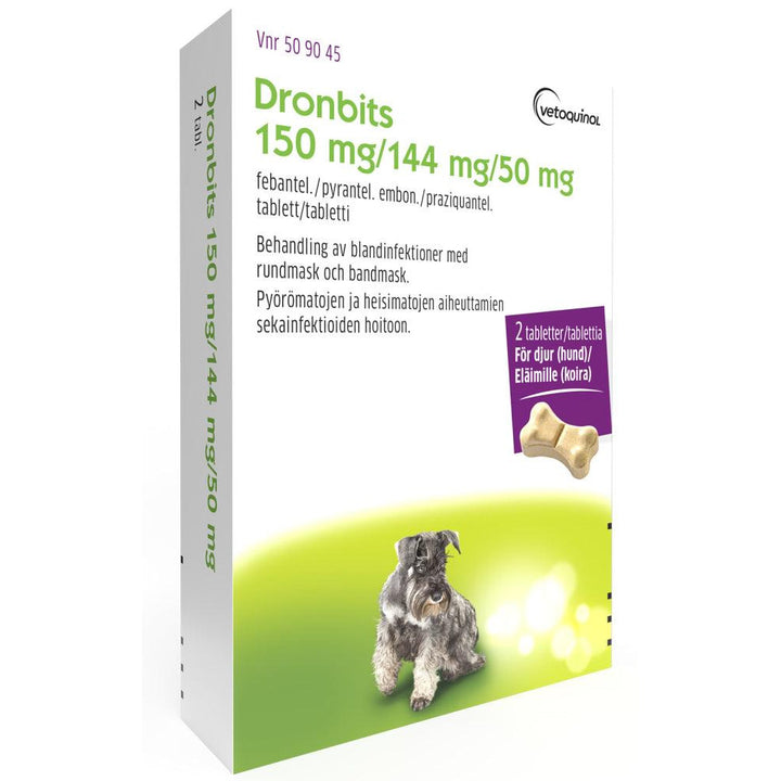 Dronbits 50 Mg/144 Mg/150 Mg Vet Tabl - Apteekki 360 Helsinki - Verkkoapteekki