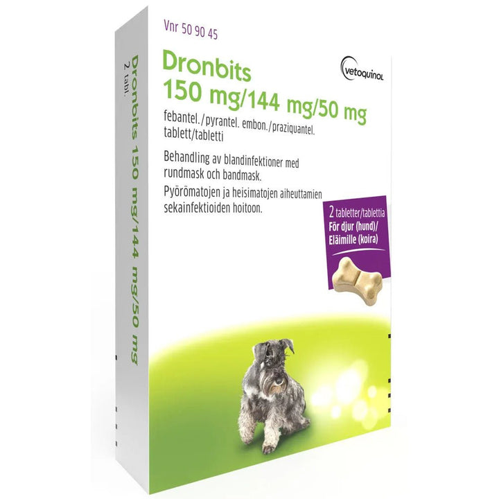 Dronbits 50 Mg/144 Mg/150 Mg Vet Tabl - Apteekki 360 Helsinki - Verkkoapteekki