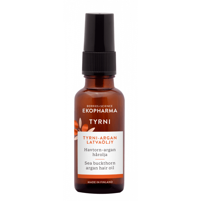 Ekopharma Tyrni-Argan Latvaöljy 30Ml - Apteekki 360 Helsinki - Verkkoapteekki